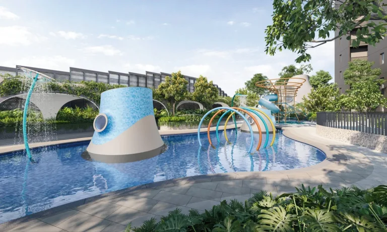 tengah garden residences children fun pool