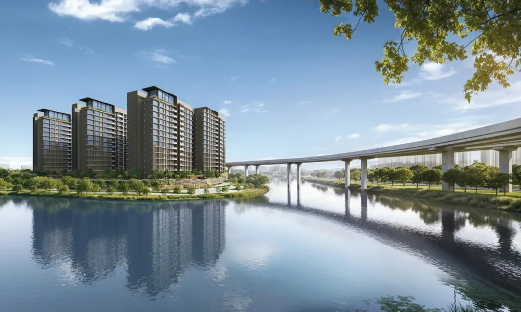 tengah garden residences facade