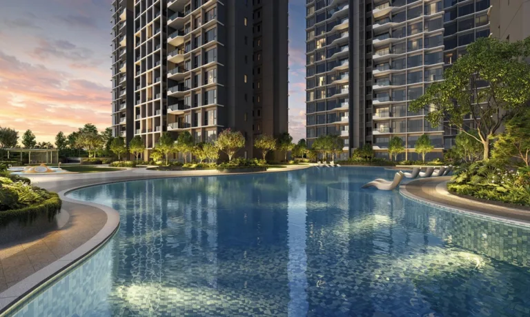 tengah garden residences swimming pool zone